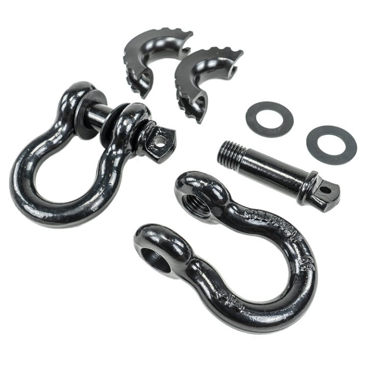 Szekle czarne OFD D-ring 3/4"