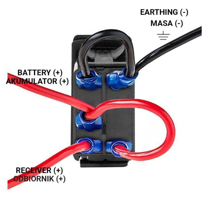 Przełącznik świateł kołyskowy Led Light Bar OFD Clicker 