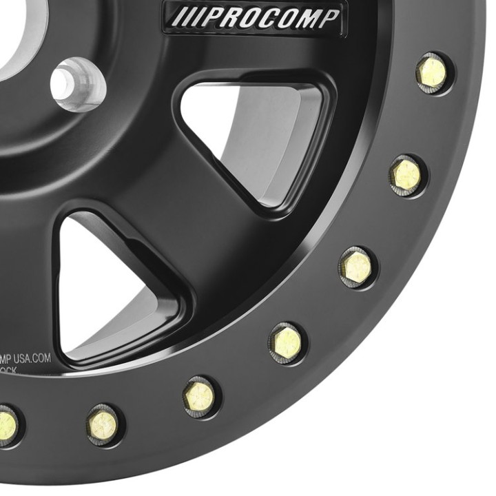 Felga aluminiowa 75 Series Trilogy Beadlock Satin Black Pro Comp