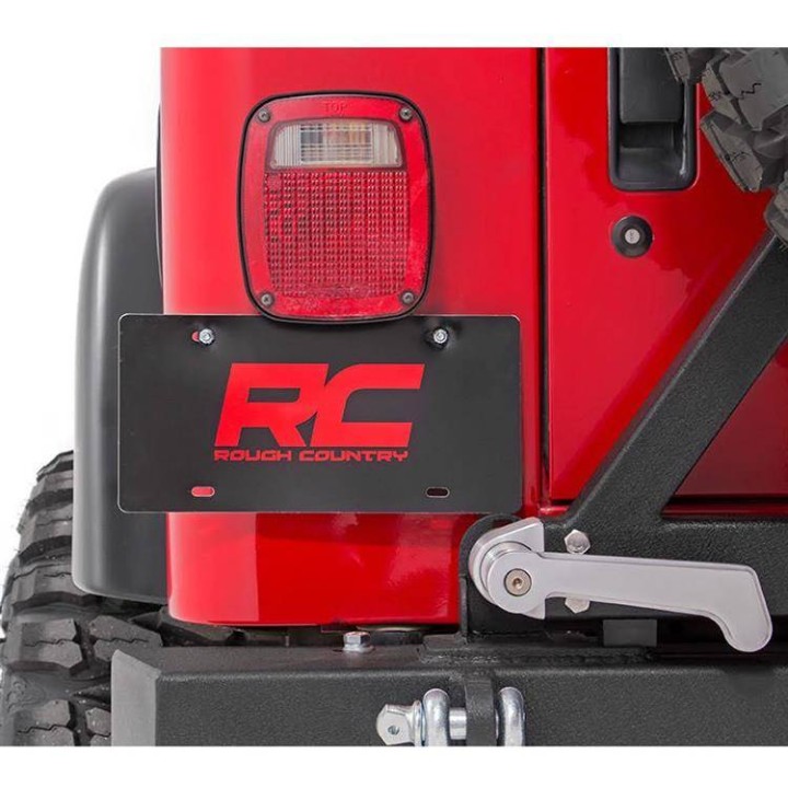 Relokacja mocowania tablicy rejestracyjnej Rough Country