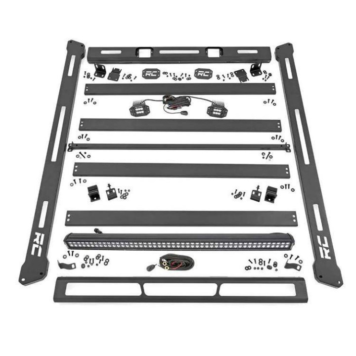 Bagażnik dachowy do hard topu z lampami LED Rough Country