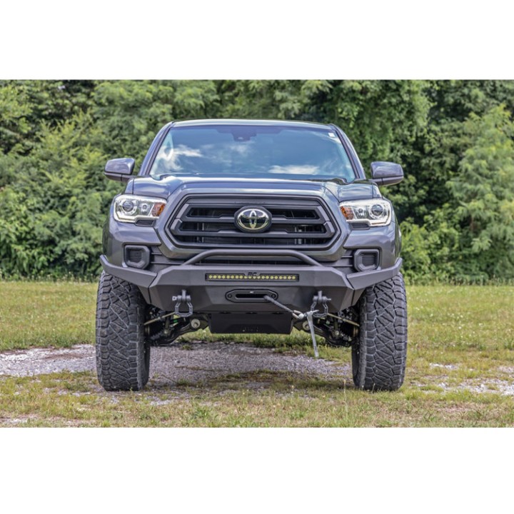 Zderzak stalowy zwiększony prześwit przód Rough Country Hybrid