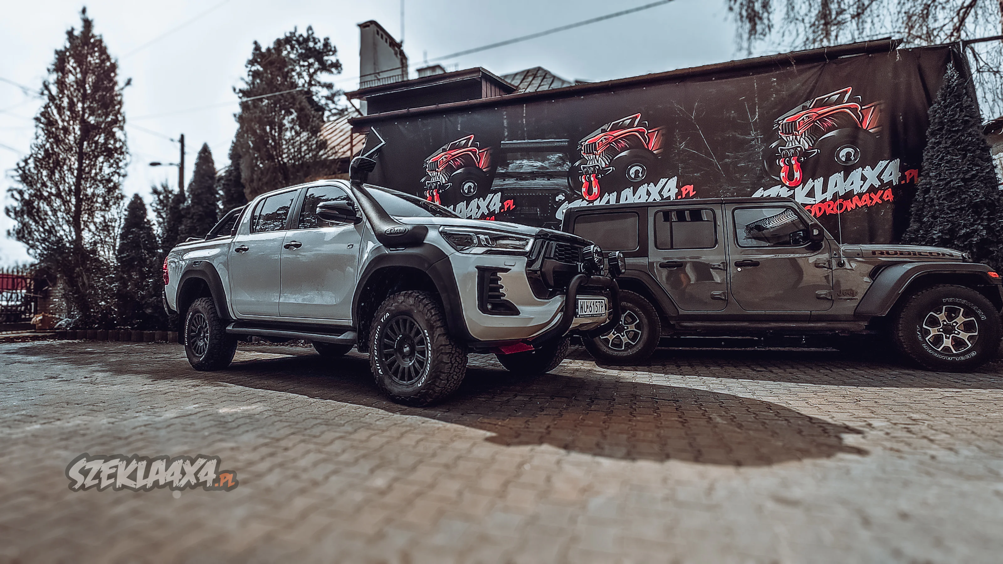 Toyota Hilux - konserwacja podwozia, Geometria, montaż snorkla i inne Toyota Hilux - konserwacja podwozia, Geometria, montaż snorkla i inne