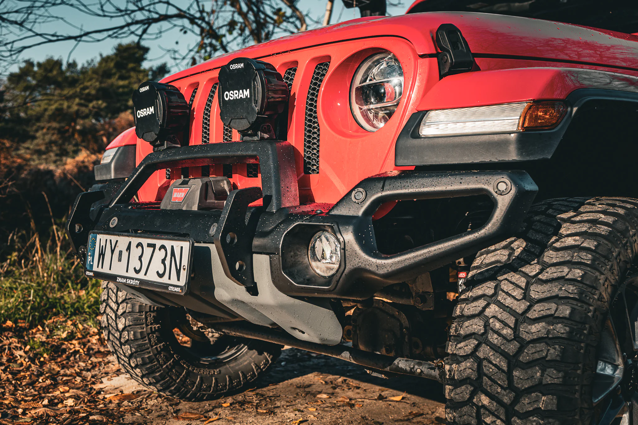 Jeep Wrangler JL Sahara - zmiana zderzaków na Arcus i RR Style Jeep Wrangler JL Sahara - zmiana zderzaków na Arcus i RR Style