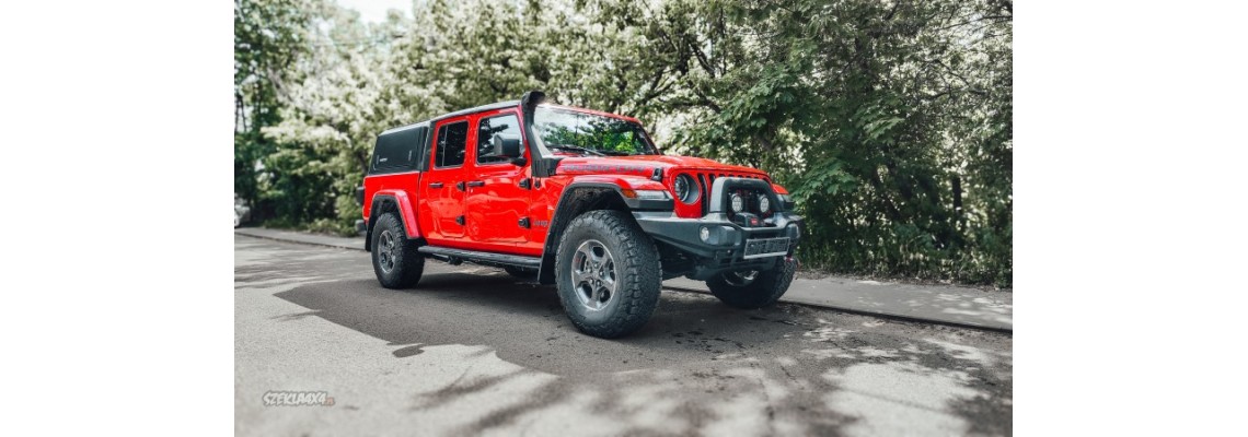 Wizualne modyfikacje Jeep Gladiator - Smartcap, zderzak, wyciągarka, kamera przednia...