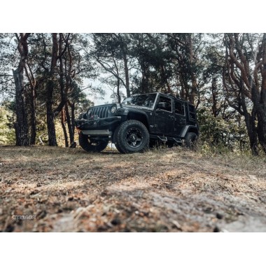 Wrangler JK bagażnik oświetlenie prostowanie mostu i blacharka, Warn, Rival