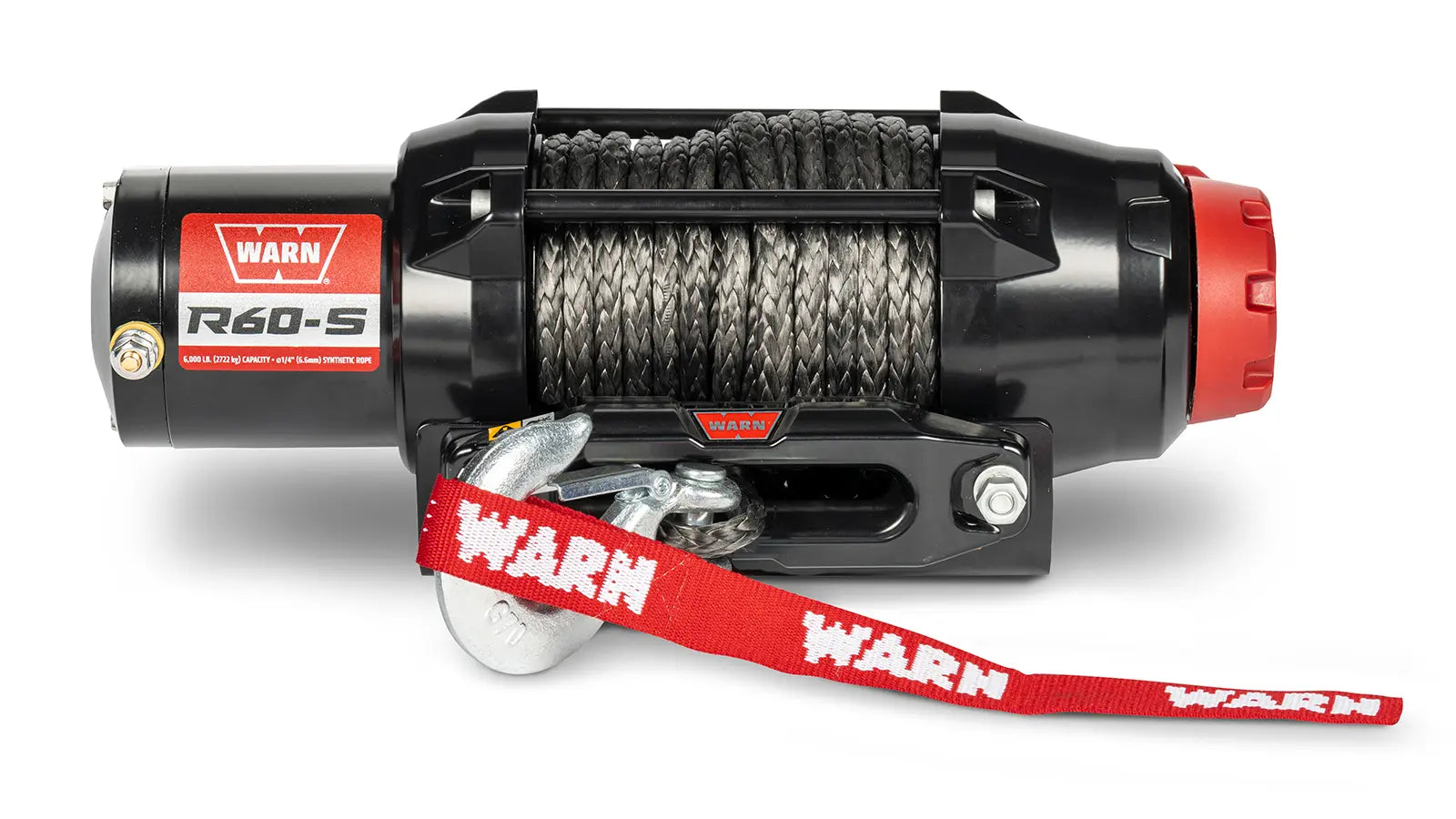 Wyciągarka WARN R60-S 6000 lb z liną syntetyczną i prowadnicą ślizgową
