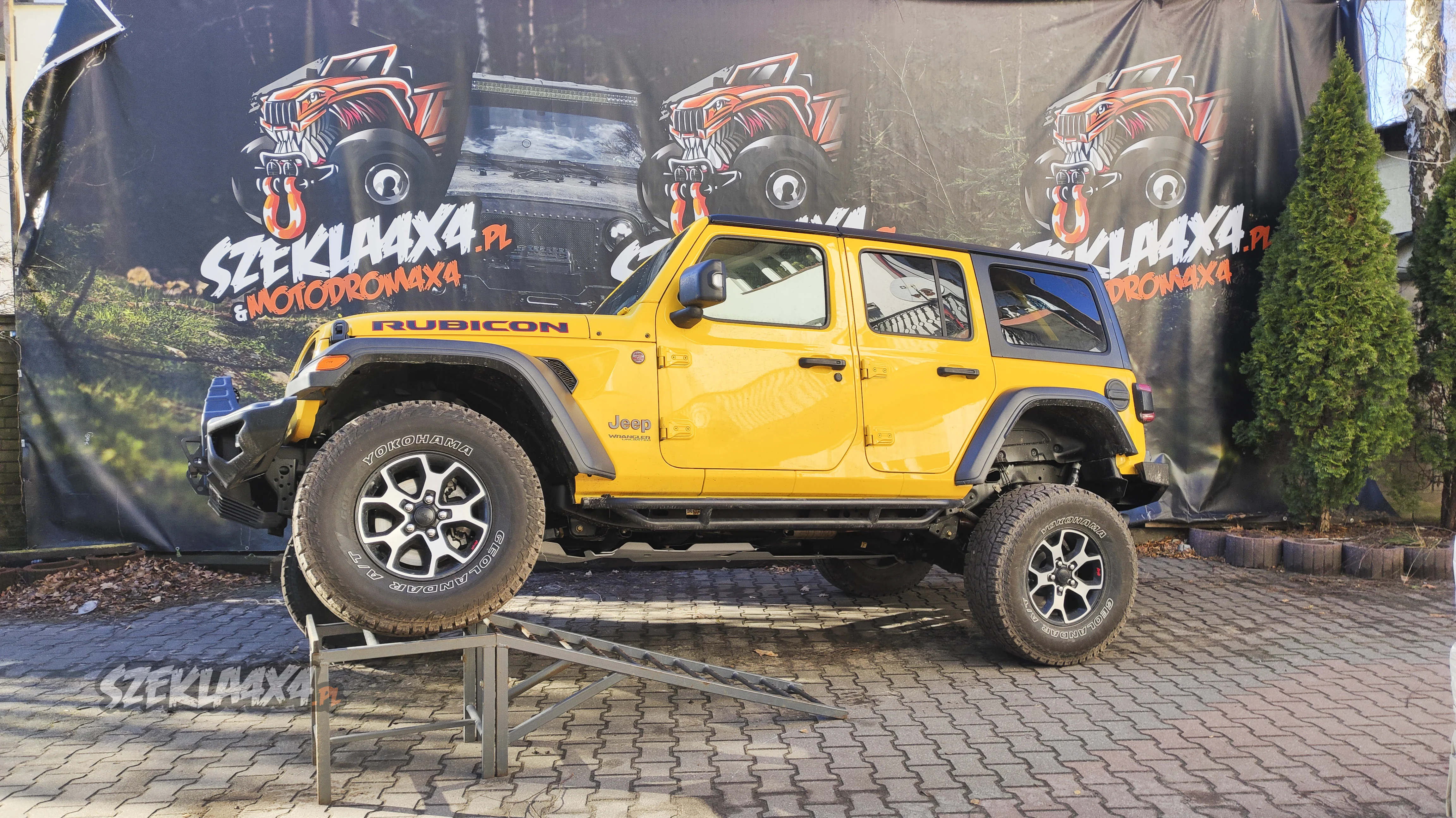 Komplet Osłon Rival 4x4 zamontowanych do Wranglera JL Jeep