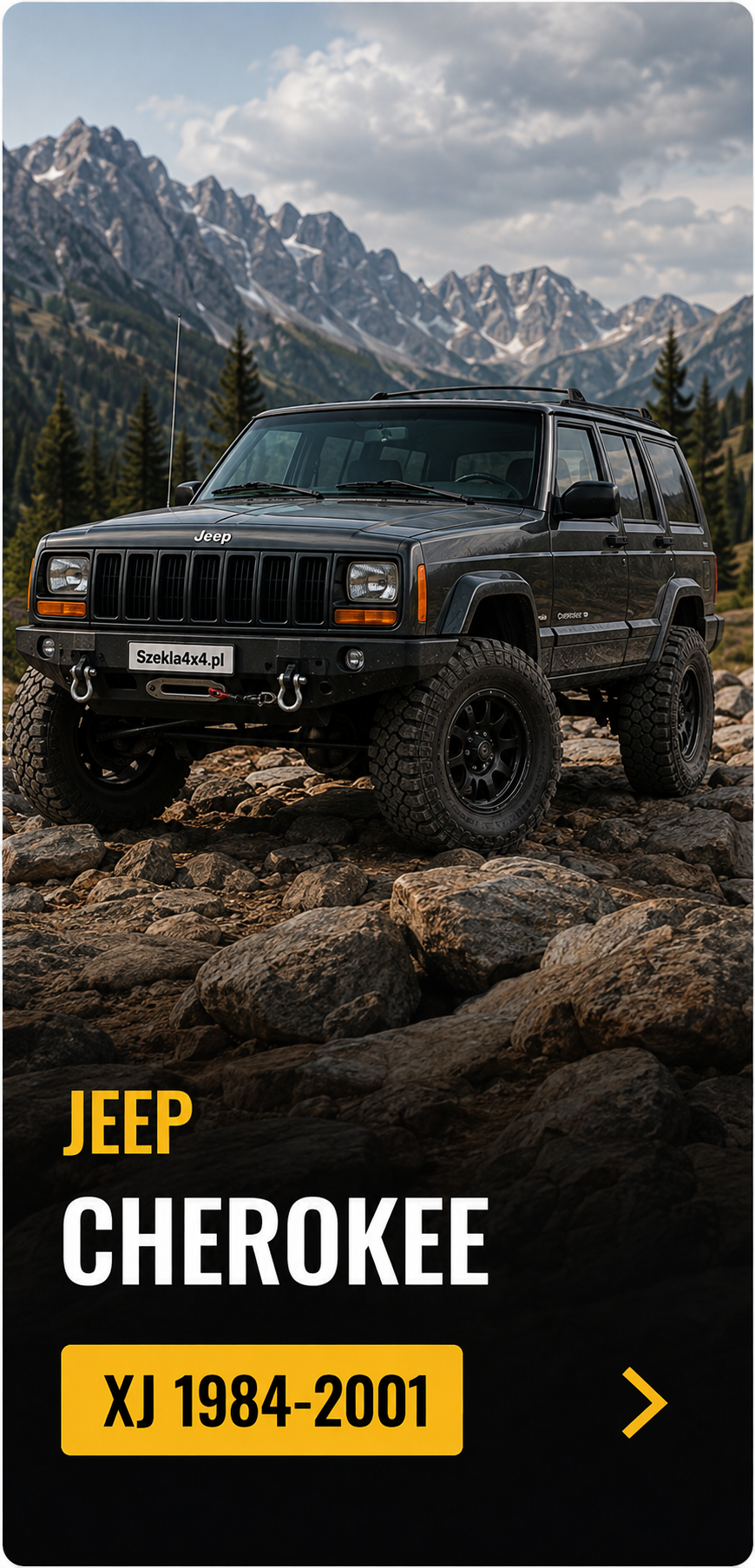 Strefa Akcesoriów i części do Jeep Cherokee XJ