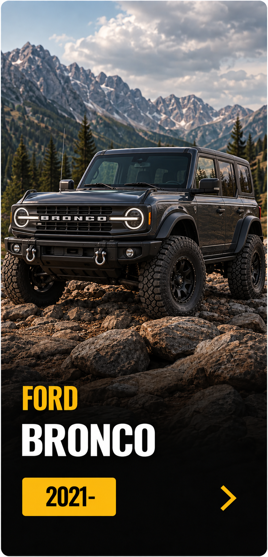 Ford Bronco - akcesoria, części, lifty