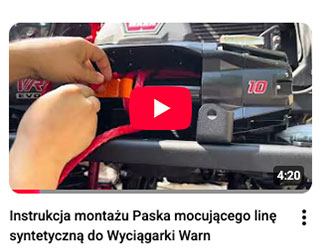 Instrukcja montażu Paska mocującego linę syntetyczną | Youtube